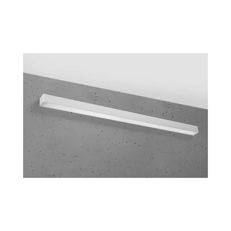 Aplique de pared pinne led 115 gris 31w