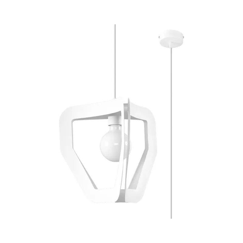 Lámpara de techo tres blanco e27