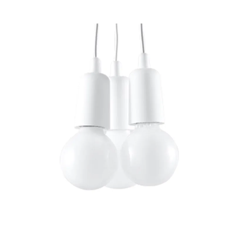 Lámpara de techo diego 3 blanco e27