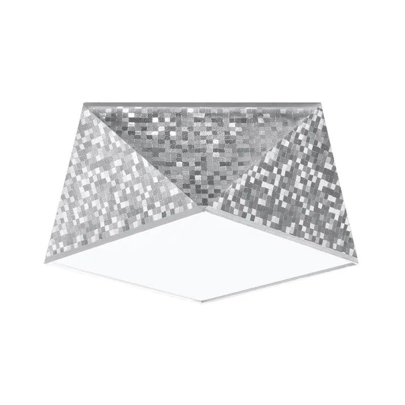 Aplique de techo hexa 25 silver