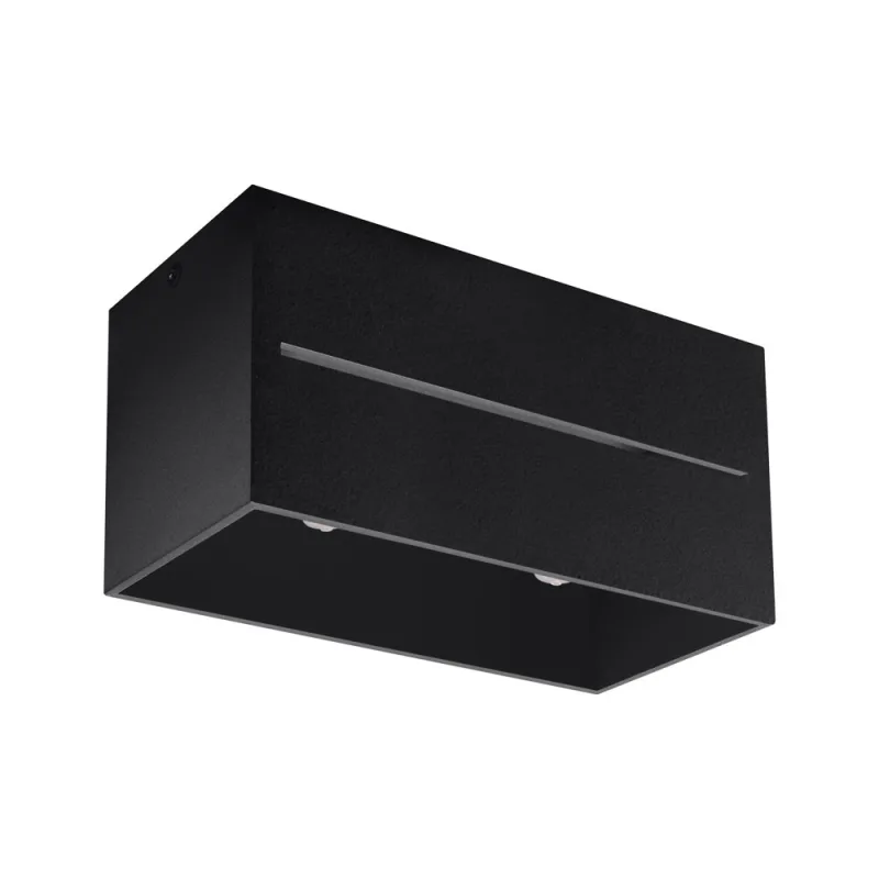 Aplique de techo lobo 2 negro g9