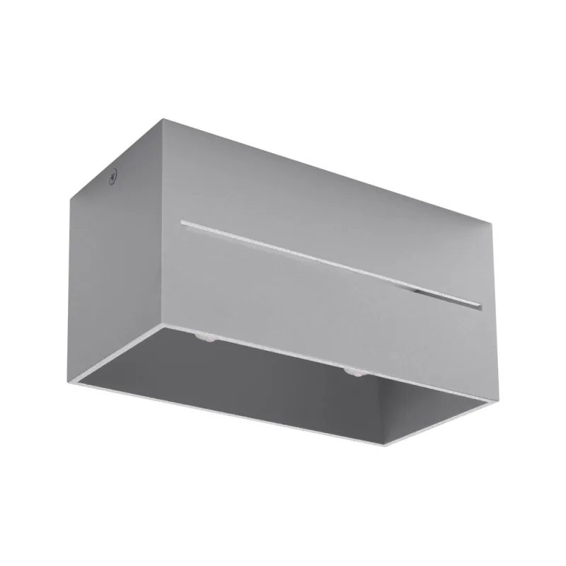 Aplique de techo lobo 2 gris g9