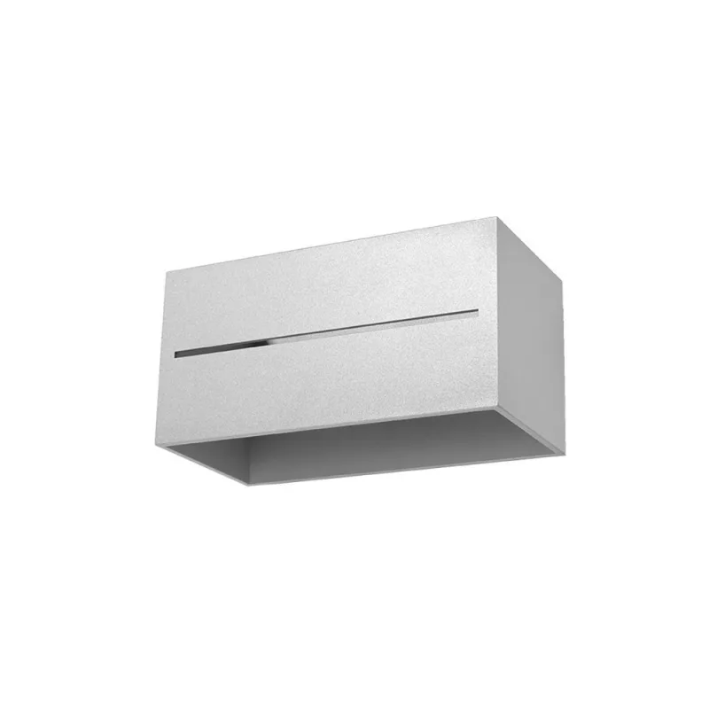 Aplique de pared lobo maxi gris g9