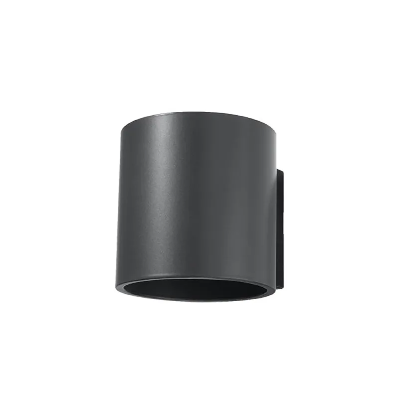 Aplique de pared orbis 1 antracita g9