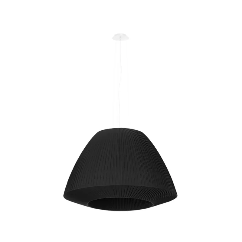 Lámpara de techo bella 60 negra e27