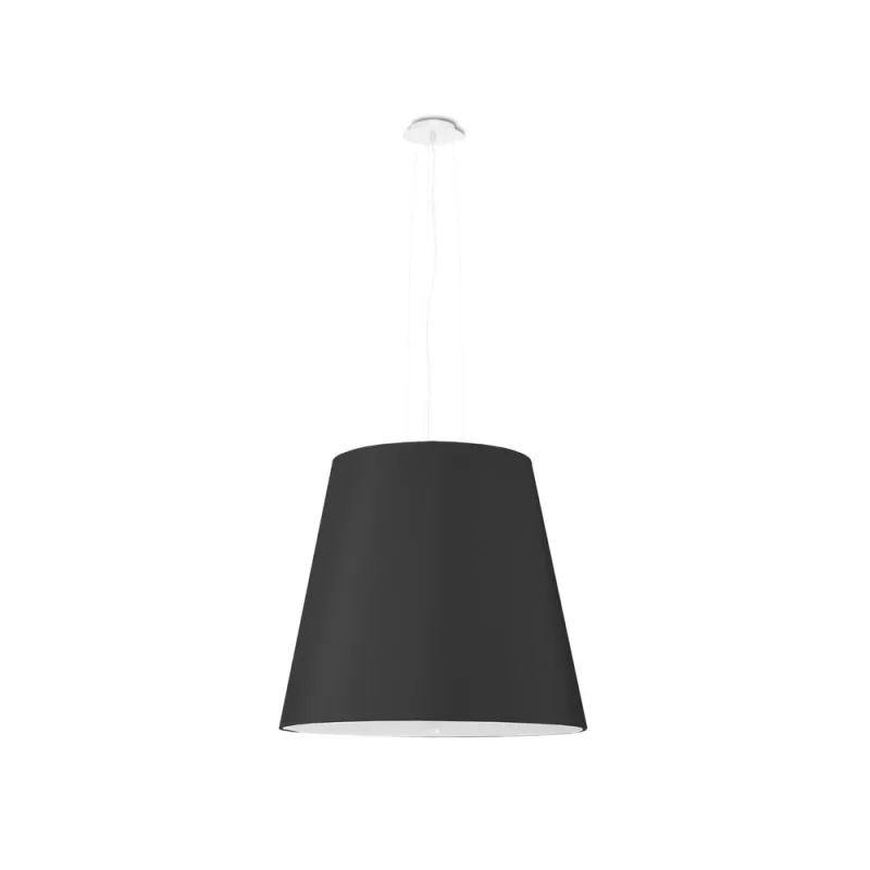 Lámpara de techo geneve 50 negro e27