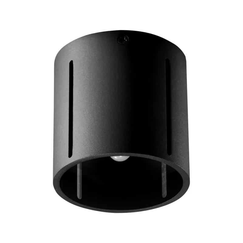 Aplique de techo inez negro g9