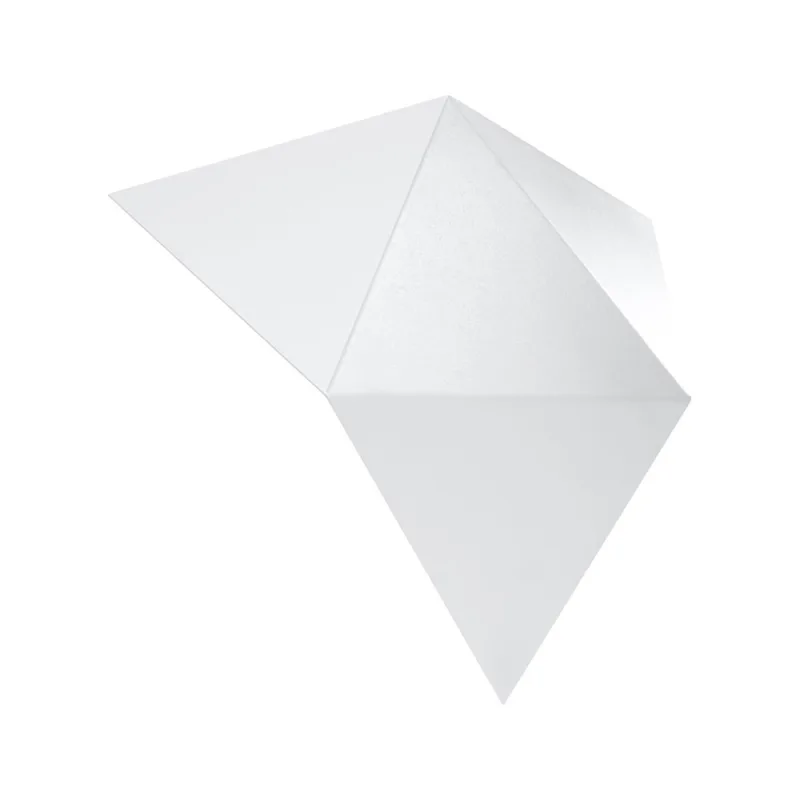 Aplique de pared solido blanco g9