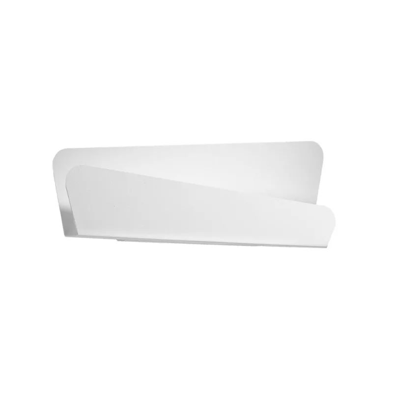 Aplique de pared bascia blanco g9