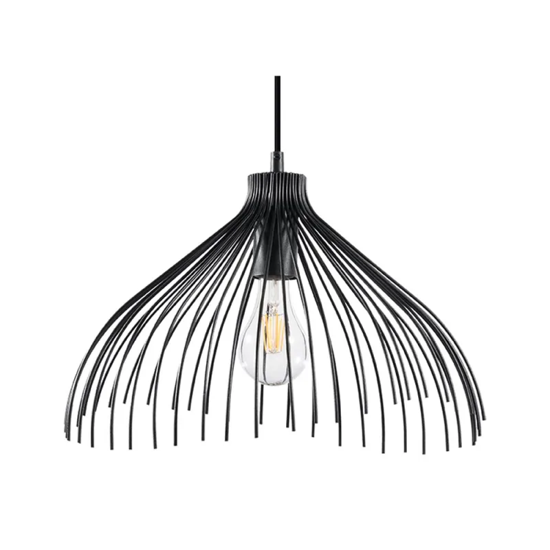 Lámpara de techo umb negro e27