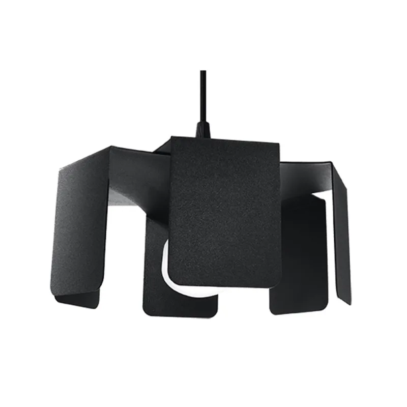 Lámpara de techo tulip negro e27