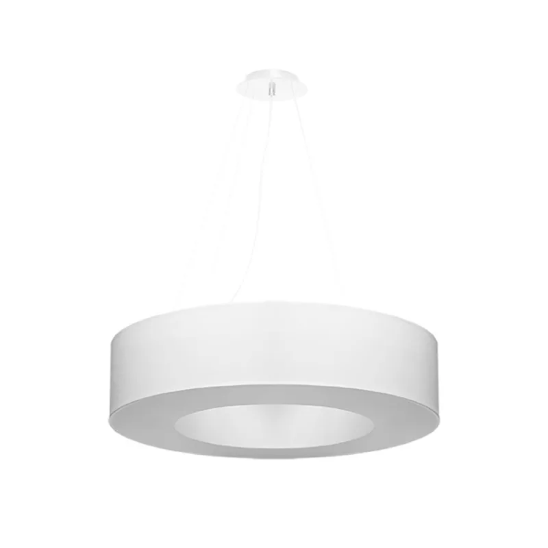 Lámpara suspendida saturno 70 blanca e27