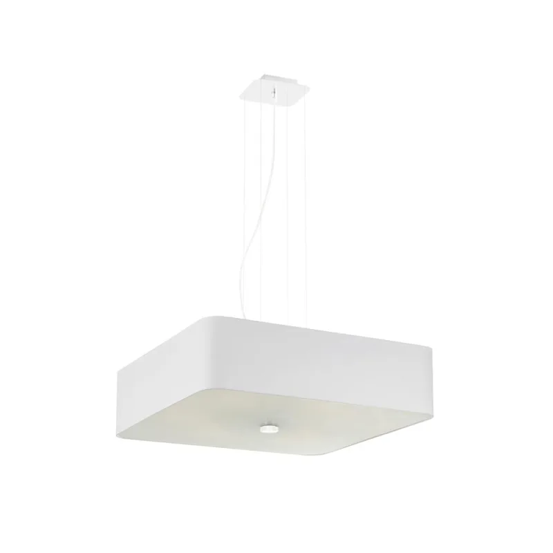 Lámpara suspendida lokko 55 blanca e27