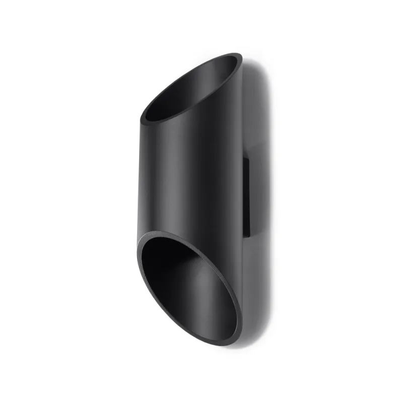 Aplique de pared penne 30 negro g9