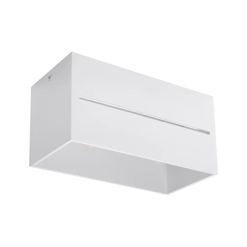 Aplique de techo lobo 2 blanco g9