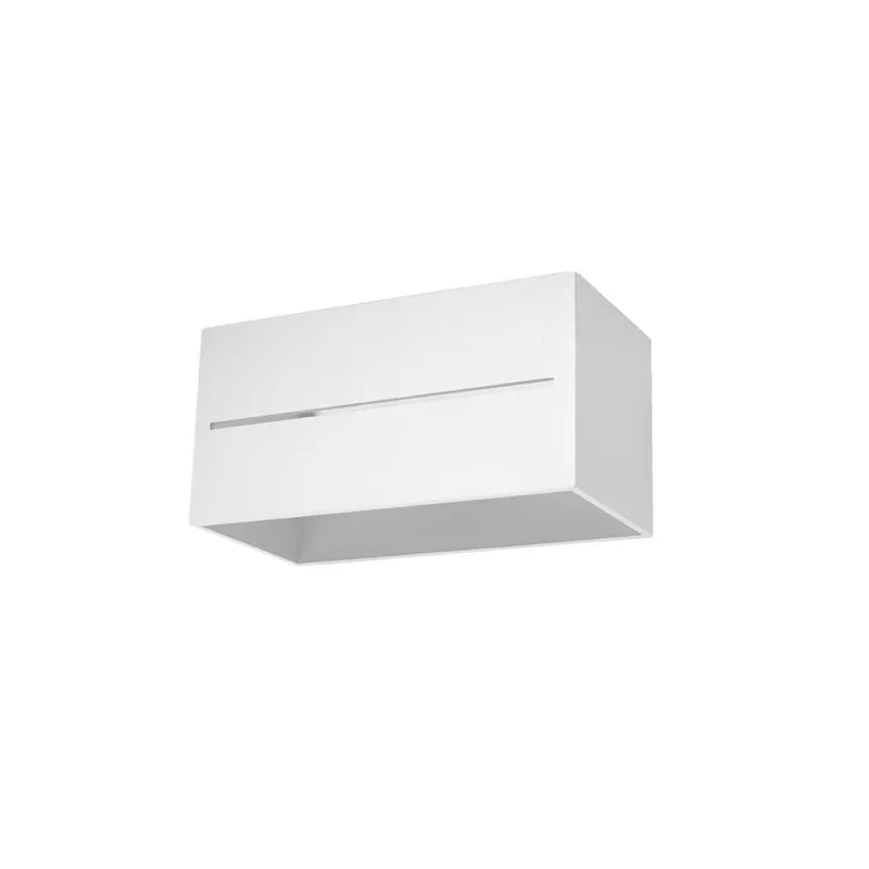 Aplique de pared lobo maxi blanco g9