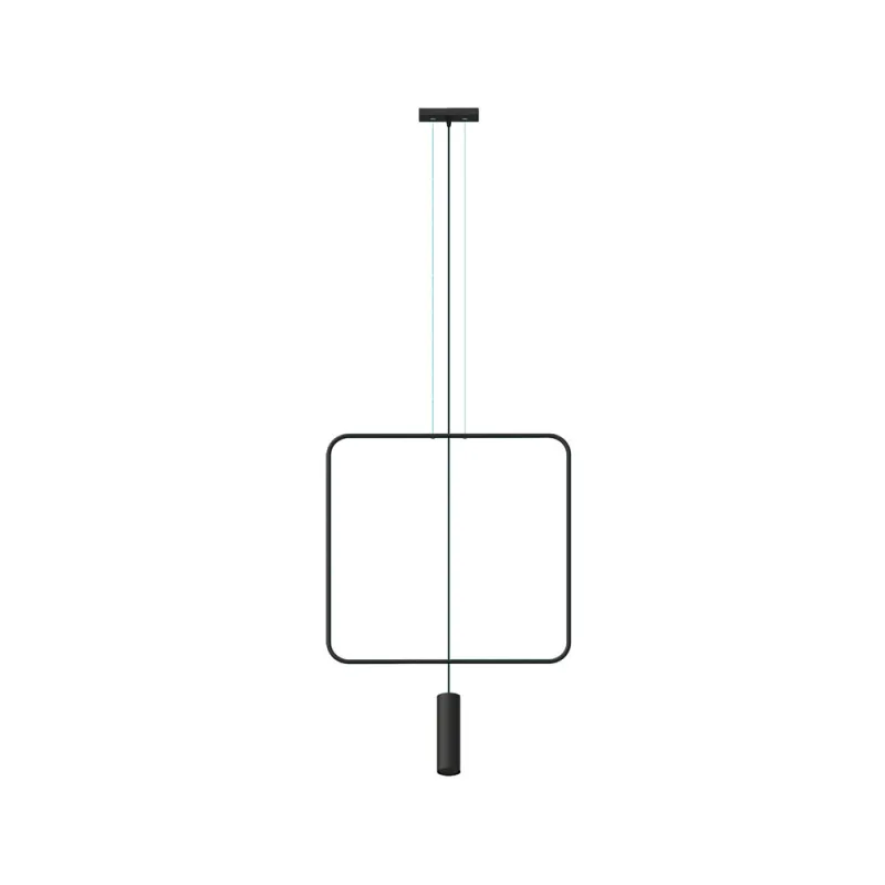 Lámpara de techo rana 1 negro gu10