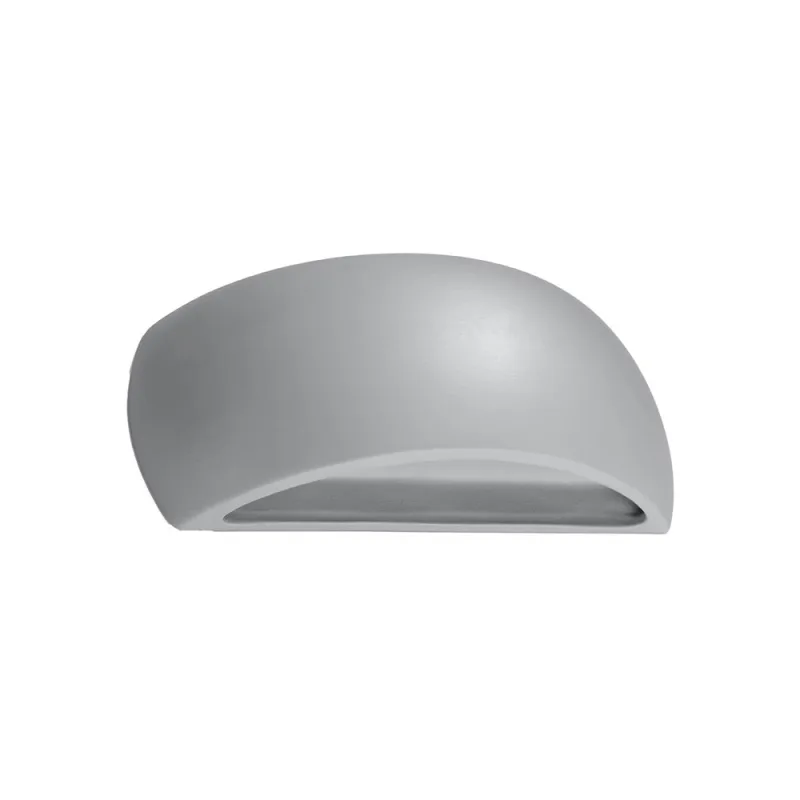 Aplique de cerámica pontius gris g9