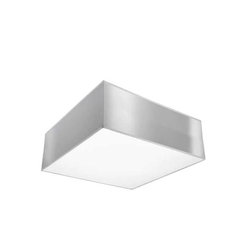 Plafón horus gris e27