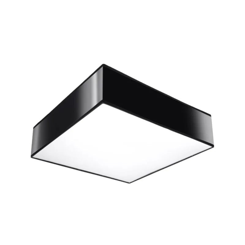 Aplique de techo horus 35 negro e27