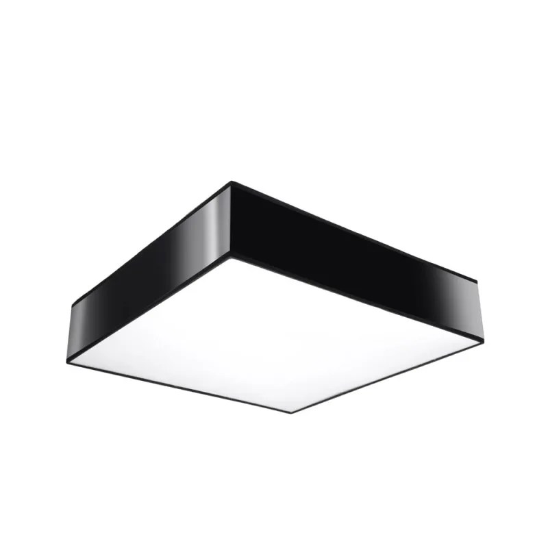 Aplique de techo horus 45 negro e27