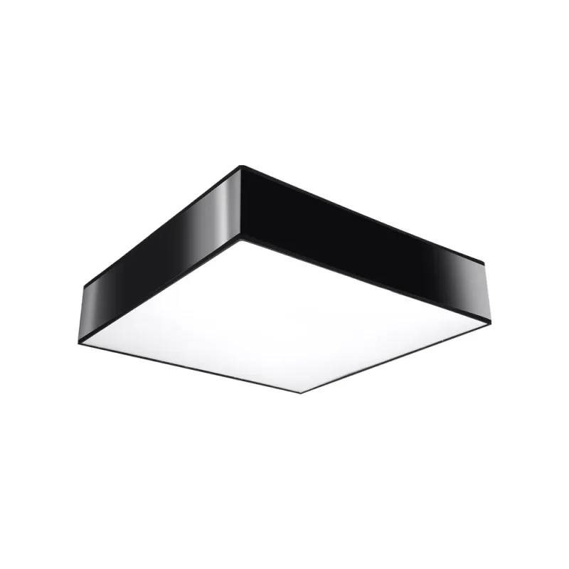 Aplique de techo horus 55 negro e27