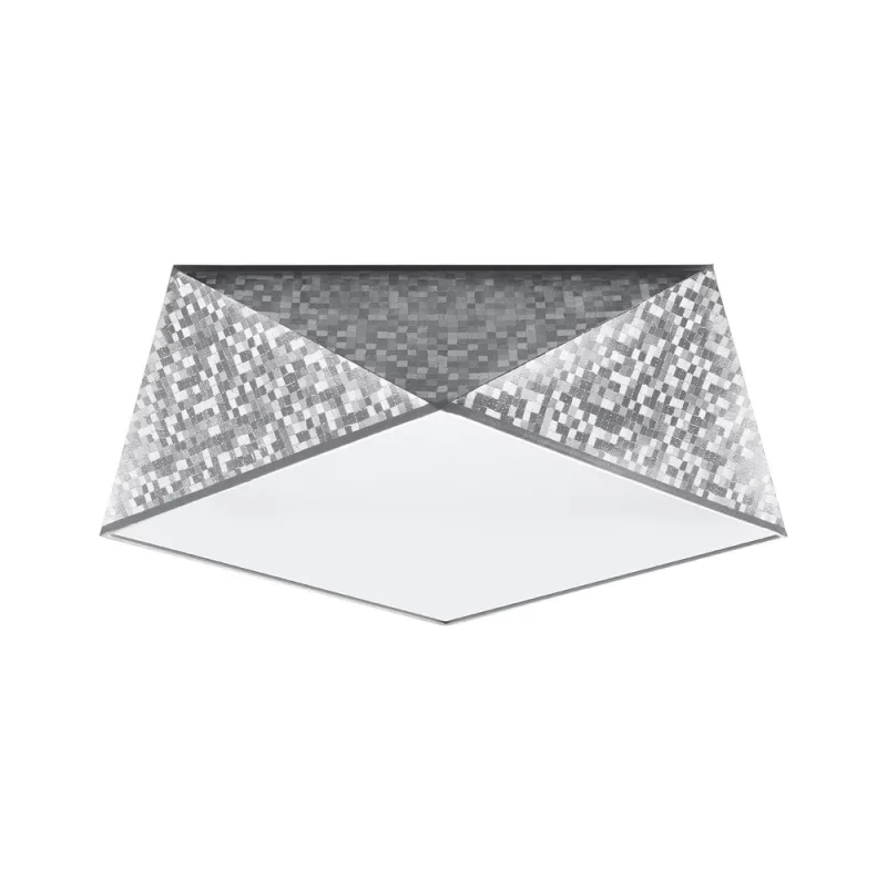 Aplique de techo hexa 35 silver