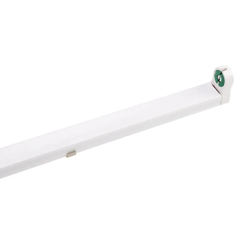 Soporte para tubo led t8 de 60 cm. conexión uno o dos laterales