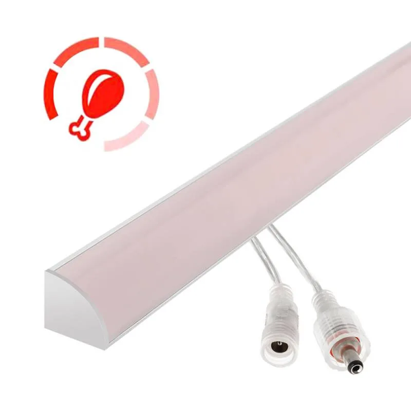 Barra led profresh pr1 chip osram dc24v 11w 100cm carnes y frutas rosa/magenta