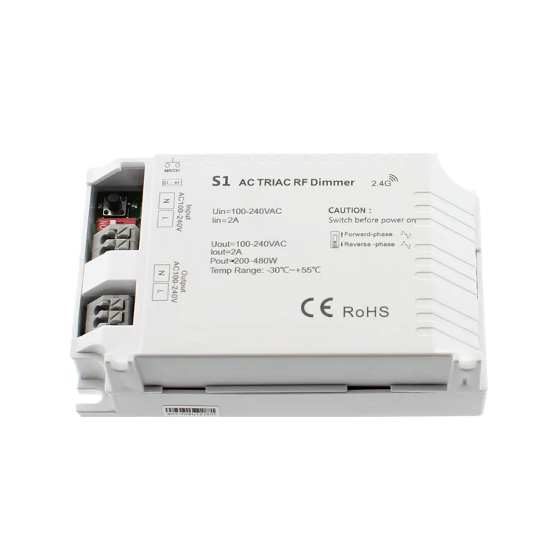 Regulador triac dimmer s1 280w rf
