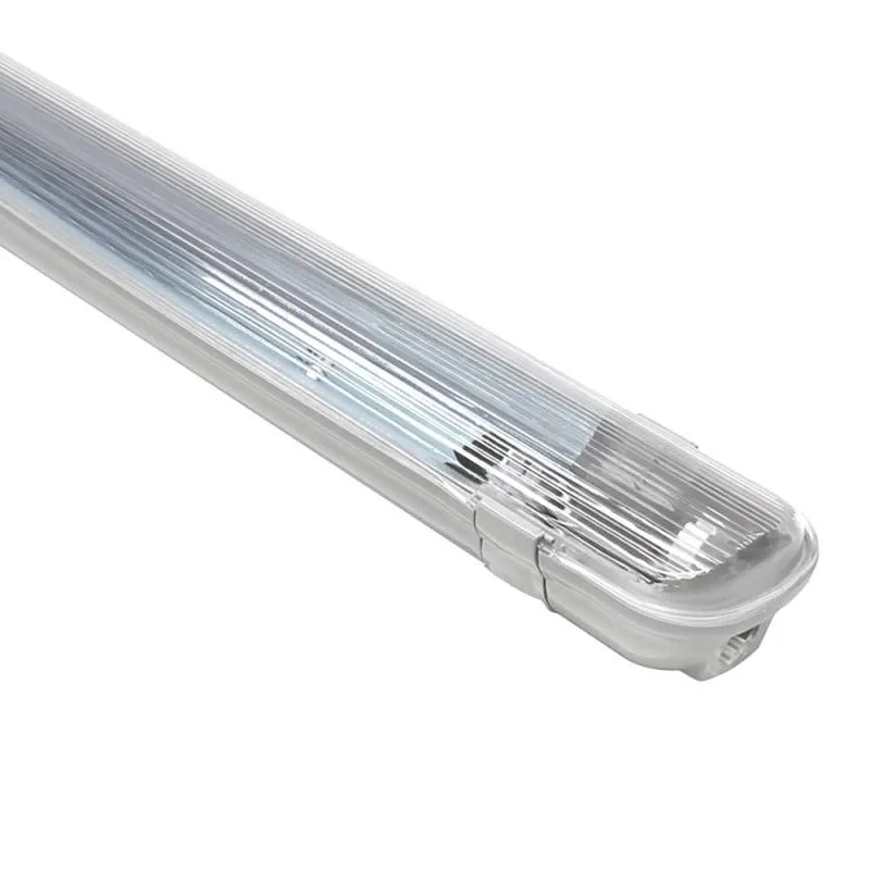 Pantalla estanca para 1 tubo led t8 de 120cm