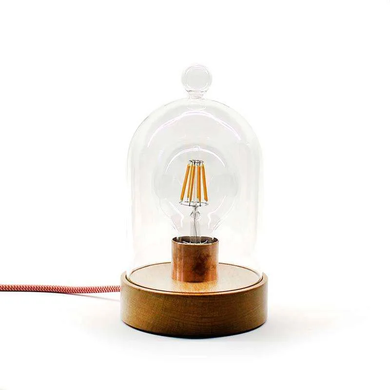 Fanal decorativo led bell jar 210 6w regulable blanco cálido 2700k