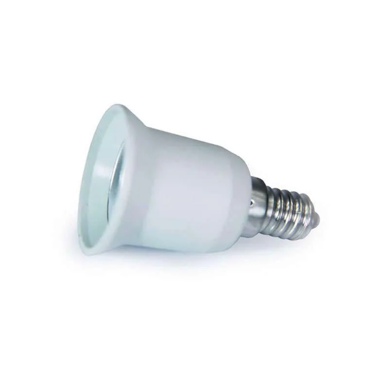 Adaptador / conversor para bombillas e27 a e14
