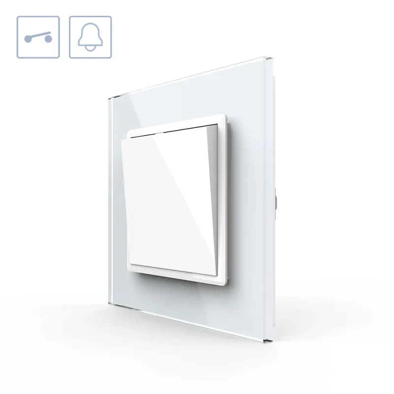 Pulsador marco blanco livolo