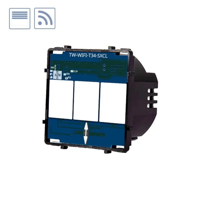 Control de persianas táctil + wifi