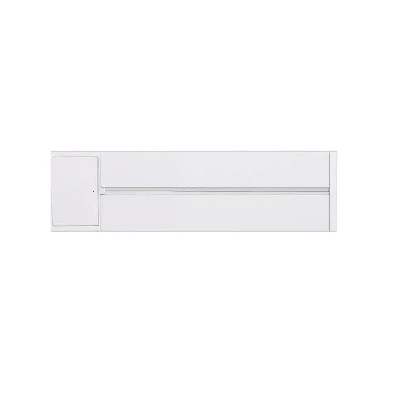 Carril base con interruptor 32a 30cm koob blanco