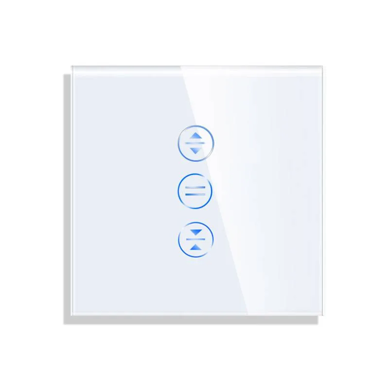 Frontal cristal blanco koob persianas 1 módulo