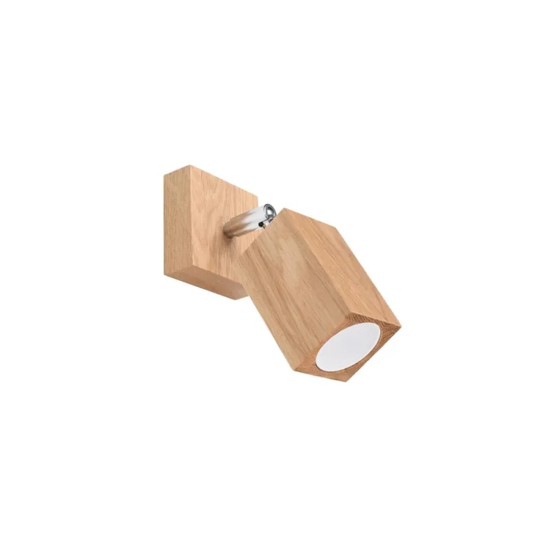 Aplique de pared keke roble gu10