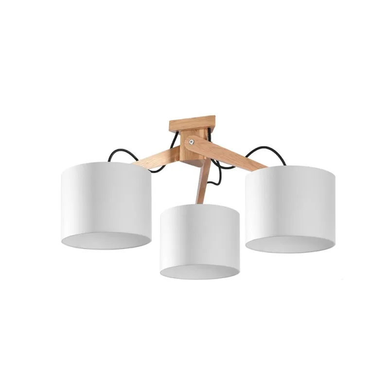 Aplique de techo legno 3 e27