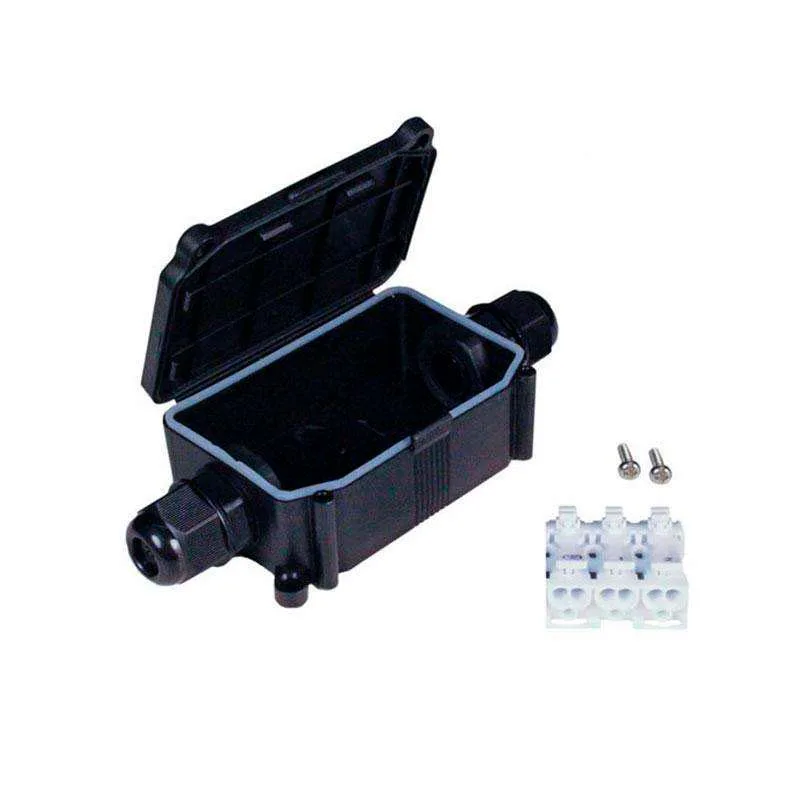 Caja estanca ip65 para conexiones dobles