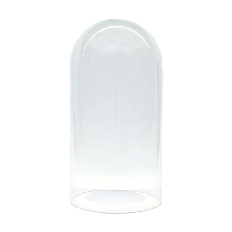 Fanal de cristal ø15 altura 30cm