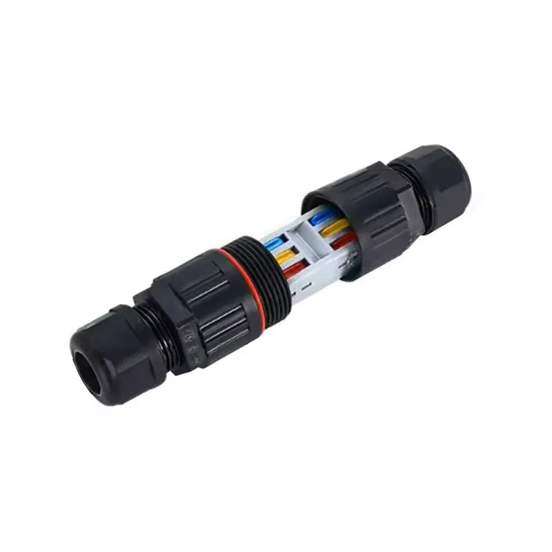 Conector i ip68 80mm ø30mm 3 cables 0.5-2.5mm2 16a conectores rápidos