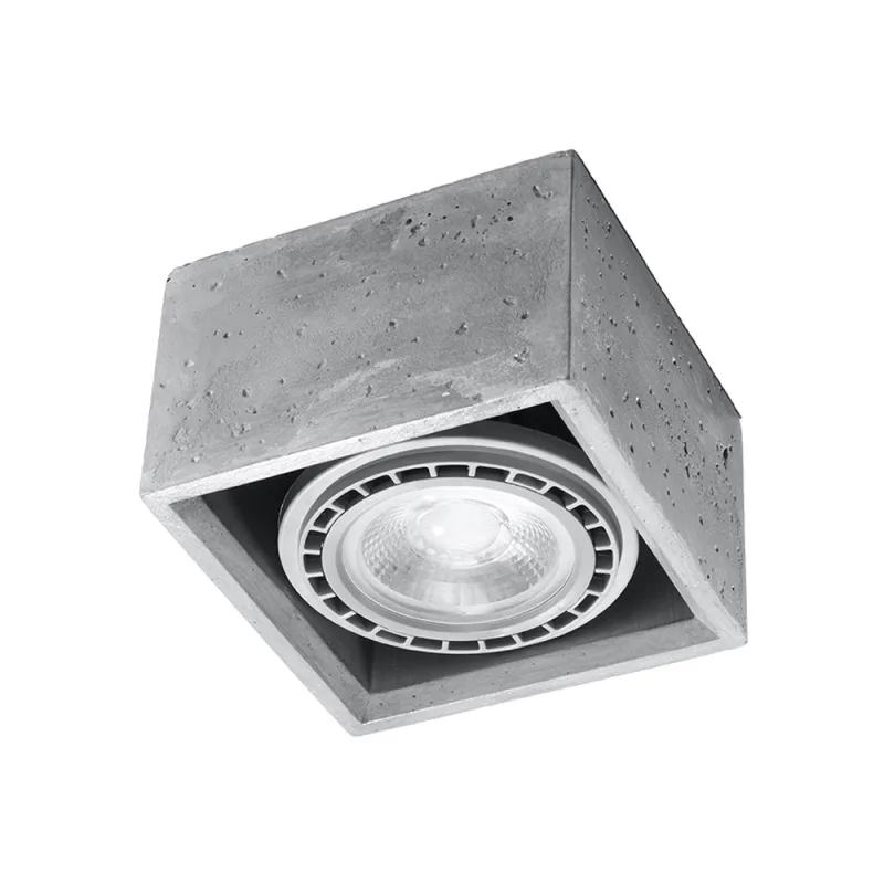 Luminaria de hormigón quatro 1 gu10
