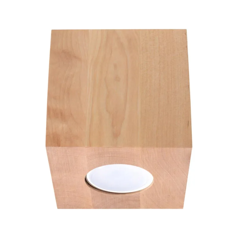 Luminaria de madera quad gu10