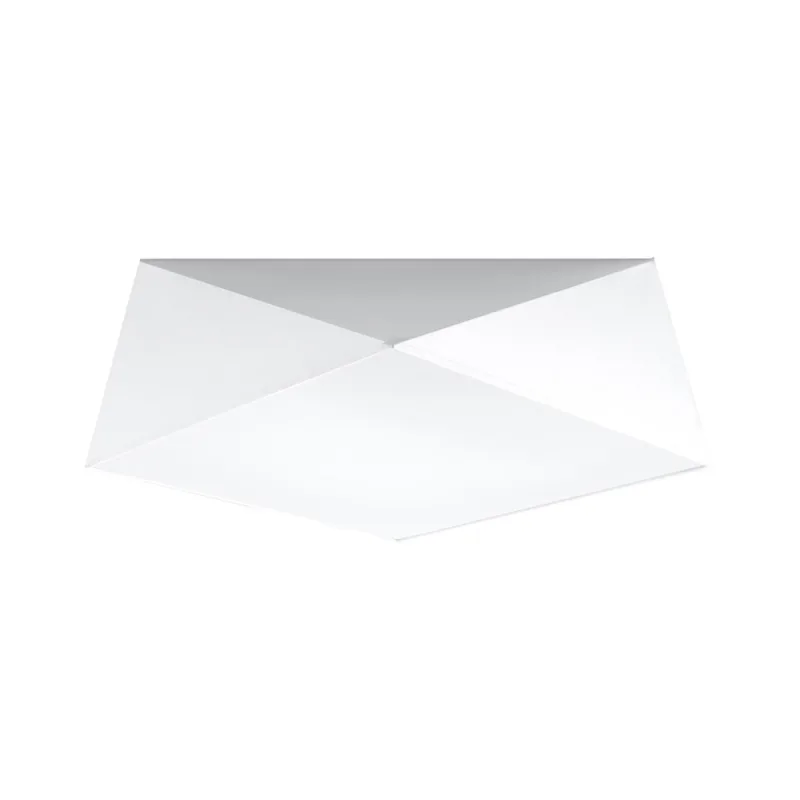 Aplique de techo hexa 45 blanco e27