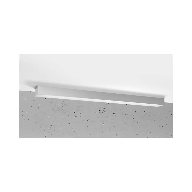 Aplique de techo pinne led 95 gris 31w