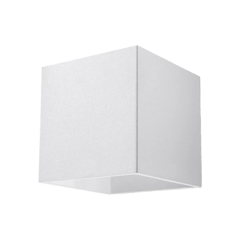 Aplique de pared quad 1 blanco g9