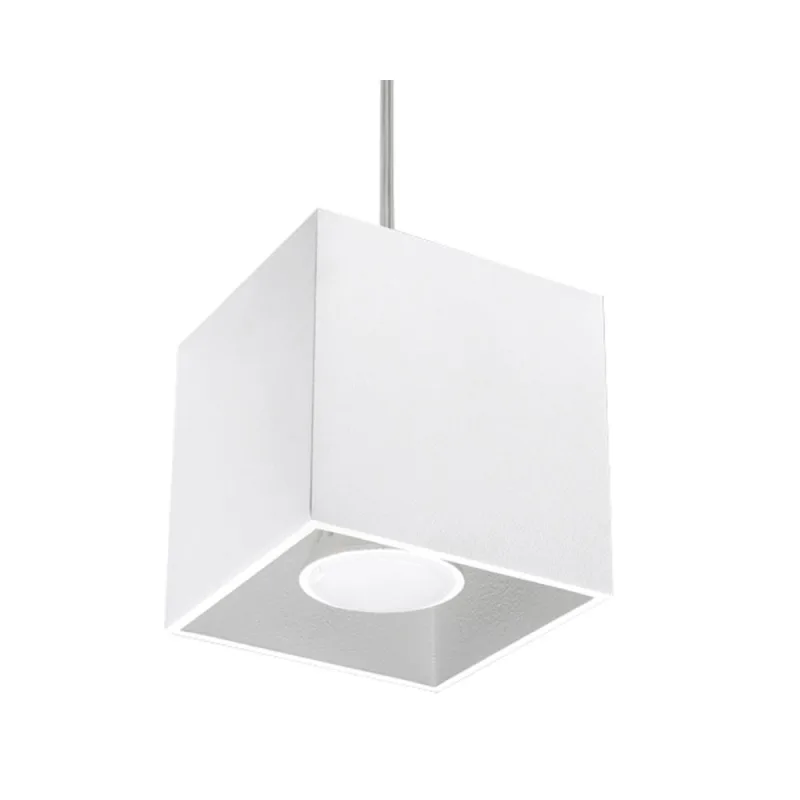Lámpara de techo quad 1 blanca gu10