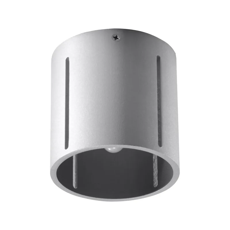 Aplique de techo inez gris g9