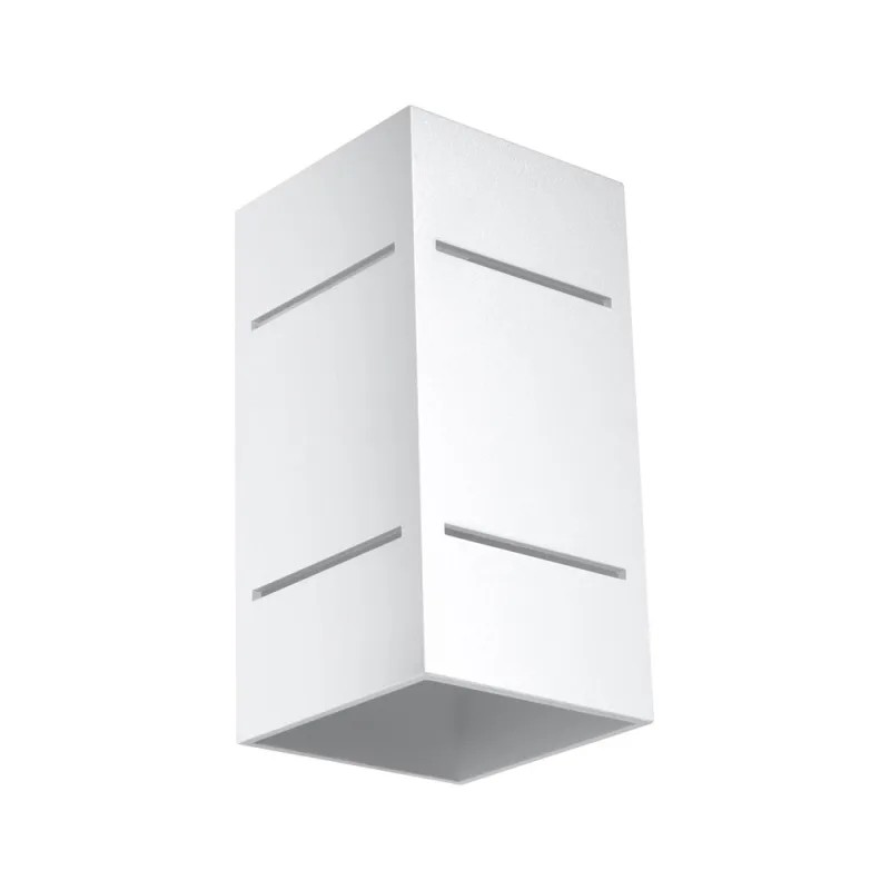 Aplique de pared blocco blanco g9